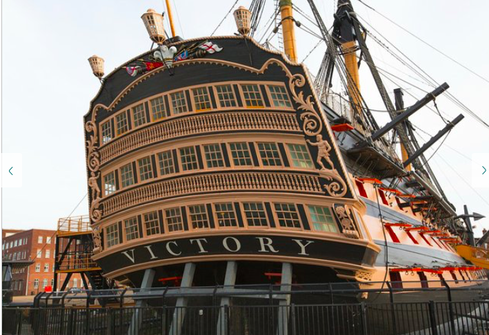 7 May 1765 HMS Victory was launched